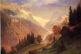 View of the Grindelwald by Albert Bierstadt